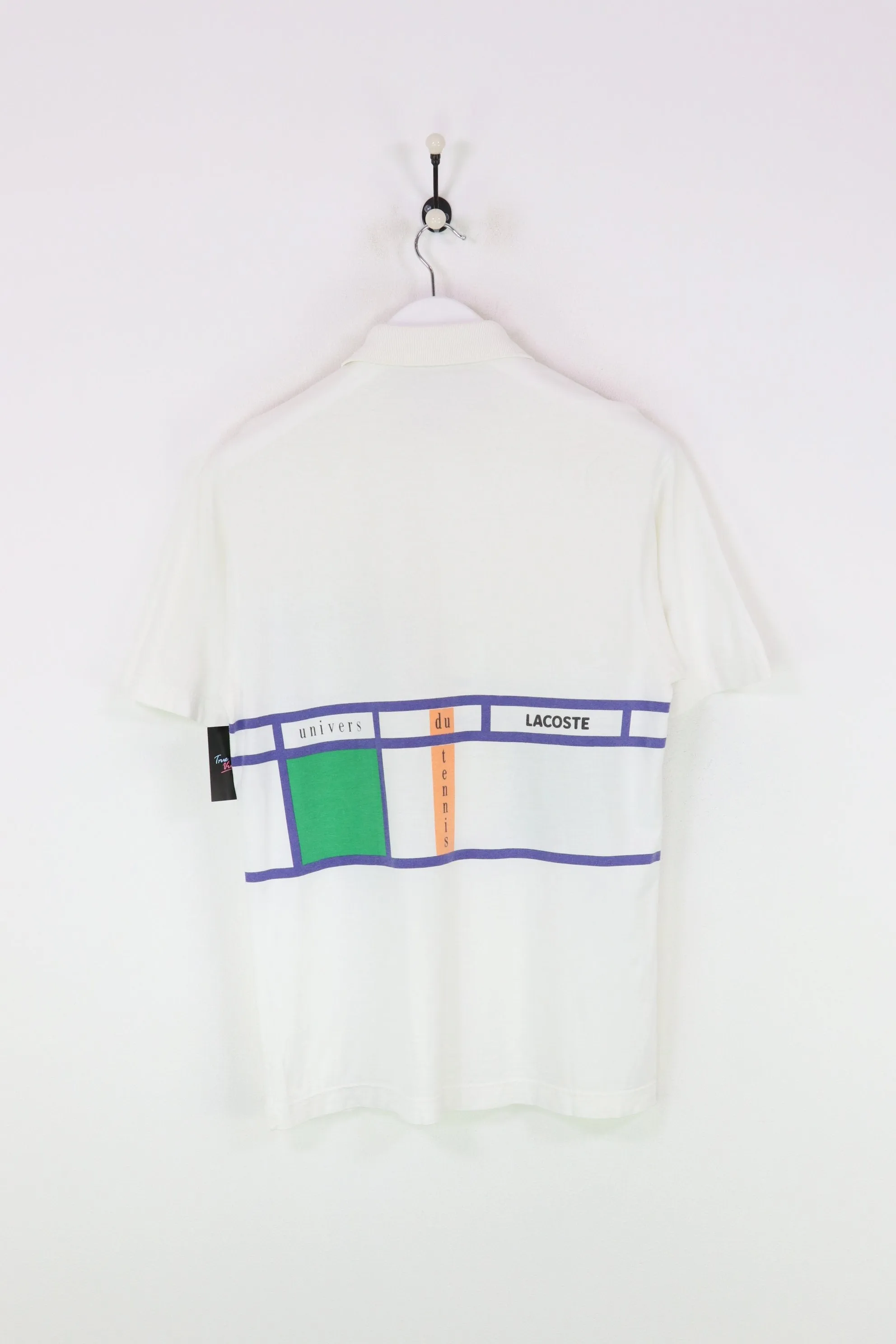 Lacoste Tennis Polo Shirt White Small