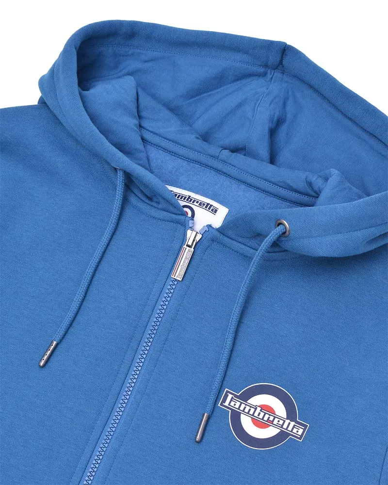 Lambretta Mens Full Zip Hoodie