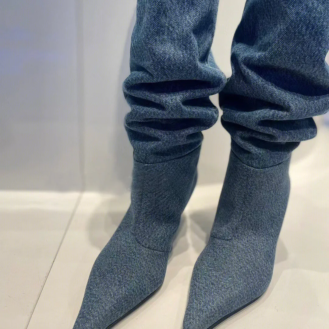 LARITA DENIM BOOTS