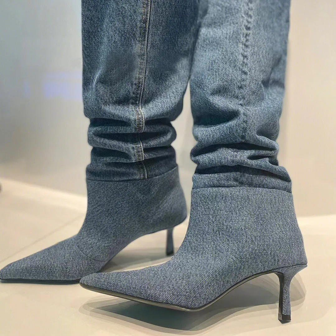 LARITA DENIM BOOTS