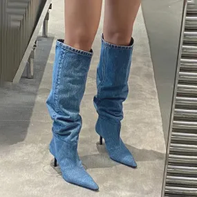 LARITA DENIM BOOTS