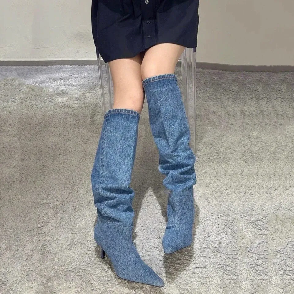 LARITA DENIM BOOTS