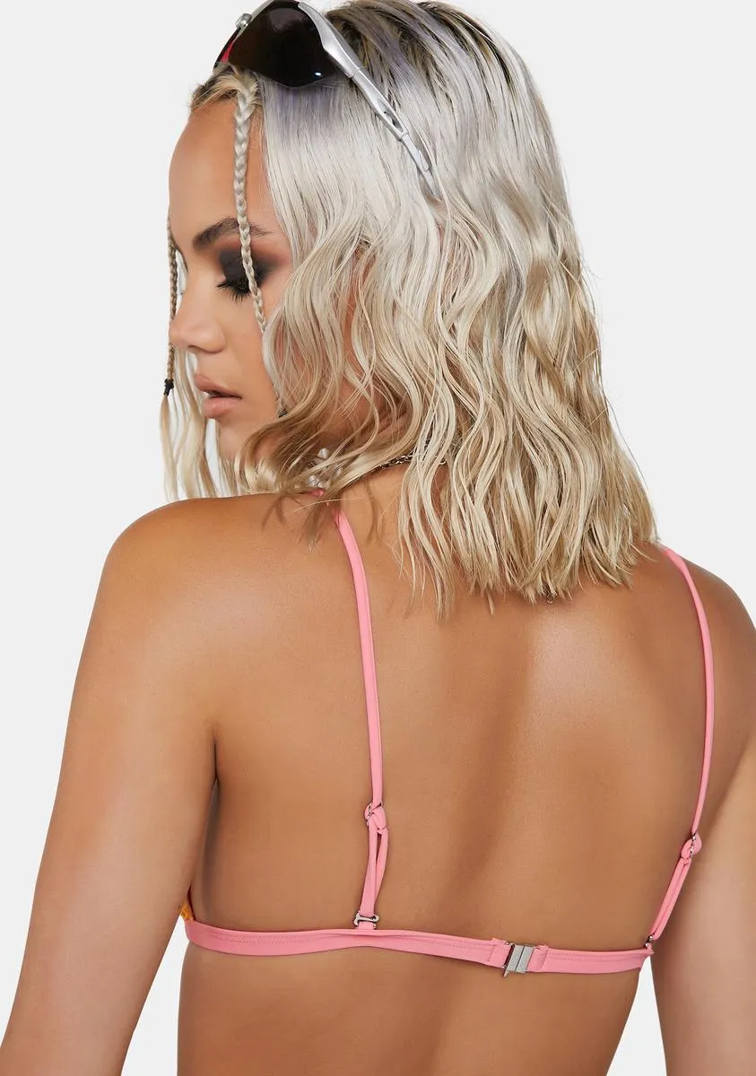 Last Sun Ombre Bikini Top-