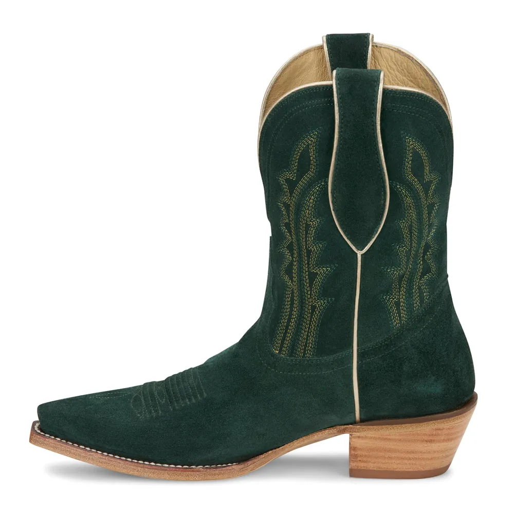 Lea Embroidered Snip Toe Cowboy Boots