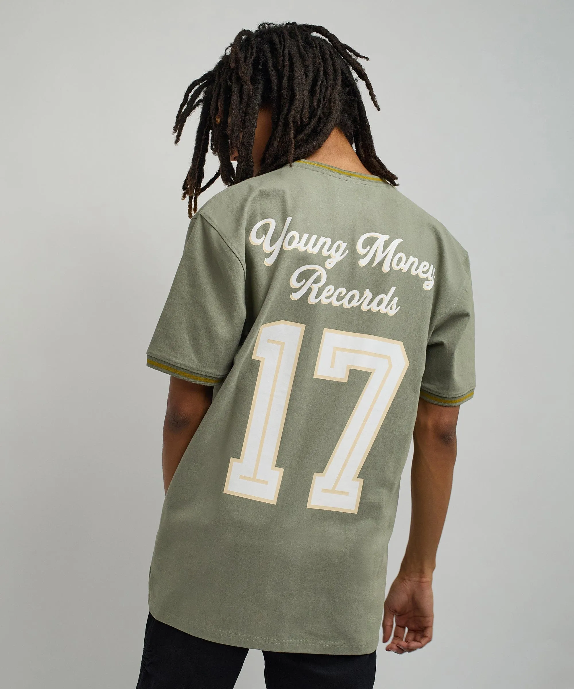 Lil Wayne Young Money Soccer Jersey - Olive Green