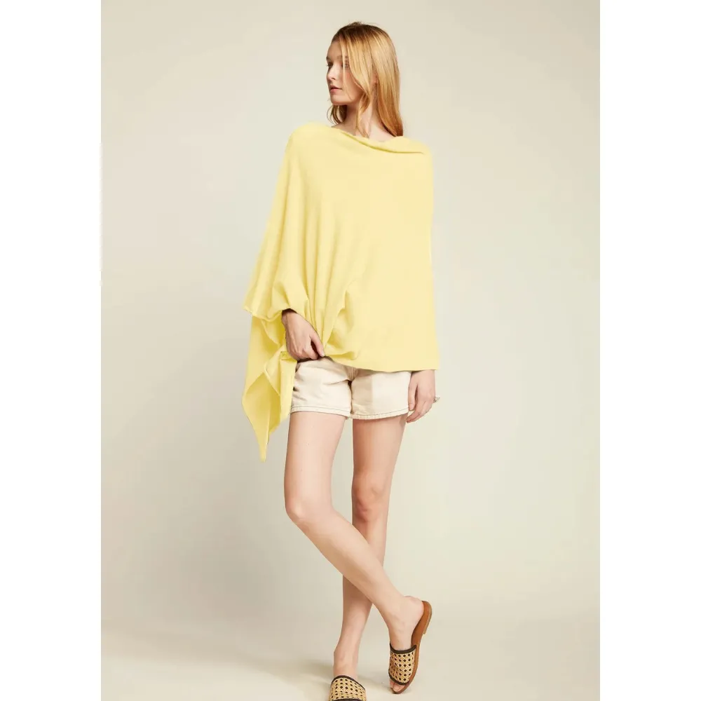 Look by M Basic Triangle Poncho Butter (Women's)