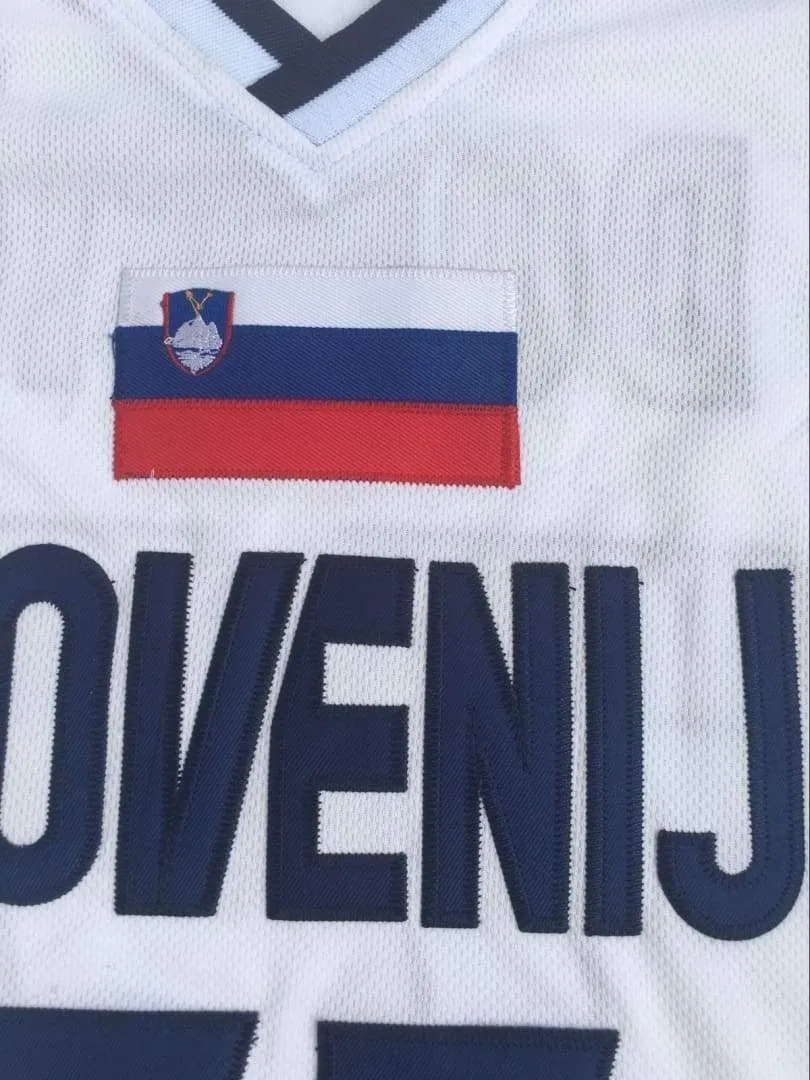 Luka Doncic #77 Slovenia National Basketball Jersey