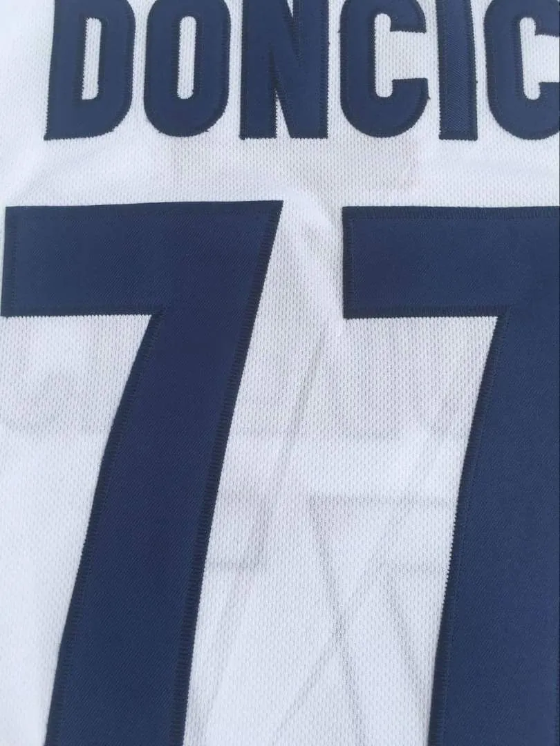 Luka Doncic #77 Slovenia National Basketball Jersey