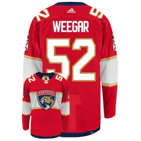 Mackenzie Weegar Florida Panthers Adidas Primegreen Authentic NHL Hockey Jersey     