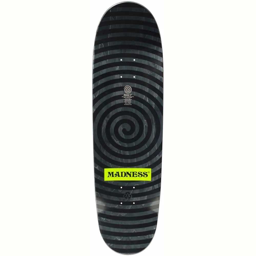 Madness Manipulate R7 Skateboard Deck Black/Blue 8.94''