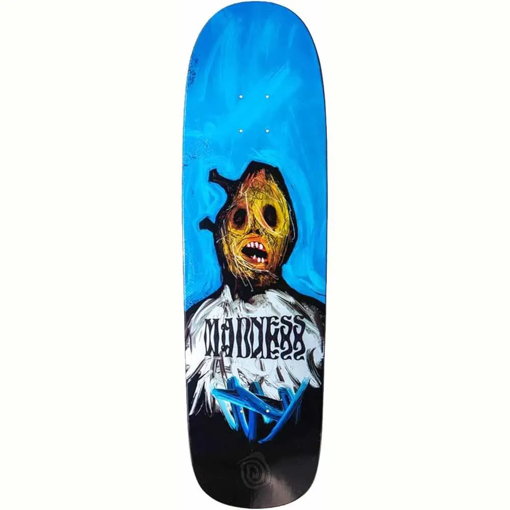 Madness Self Portrait R7 Skateboard Deck Blue 9.125''