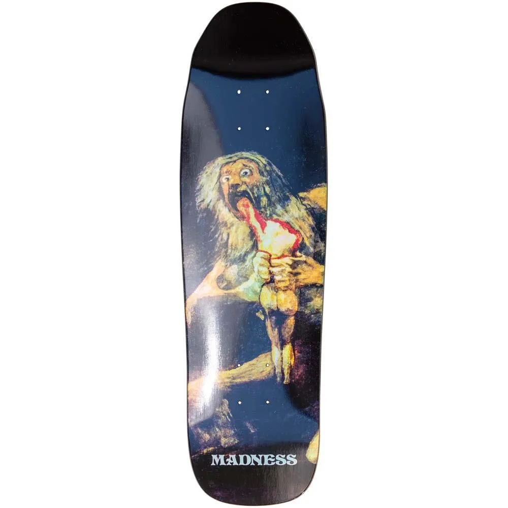 Madness Son Black R7 Skateboard Deck Holographic 9.5