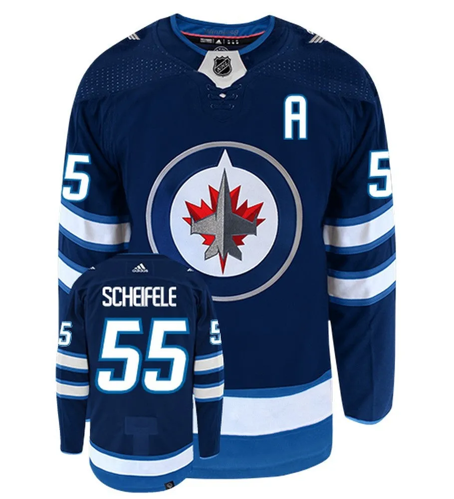 Mark Scheifele Winnipeg Jets Adidas Primegreen Authentic NHL Hockey Jersey     