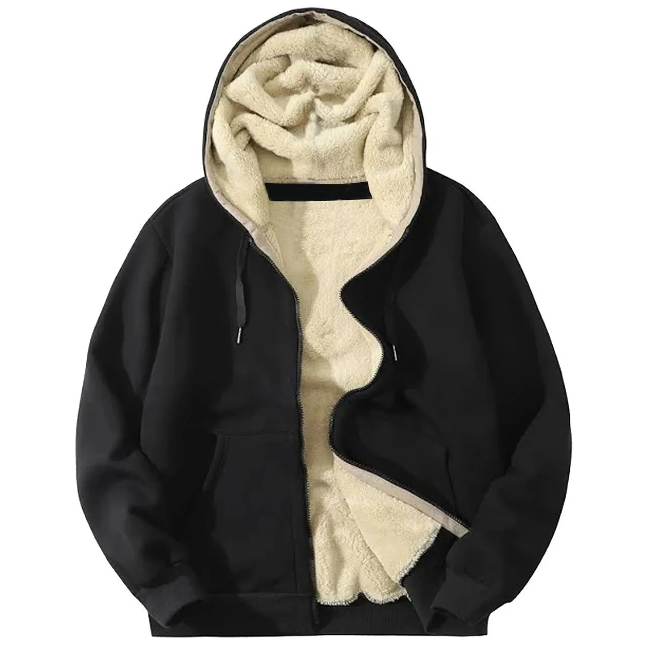 Men's Heavyweight Sherpa-Lined Hoodie (1 or 3-Pack)