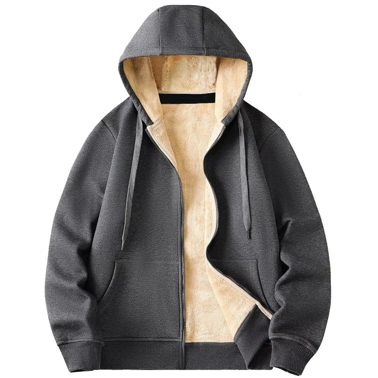 Men's Heavyweight Sherpa-Lined Hoodie (1 or 3-Pack)