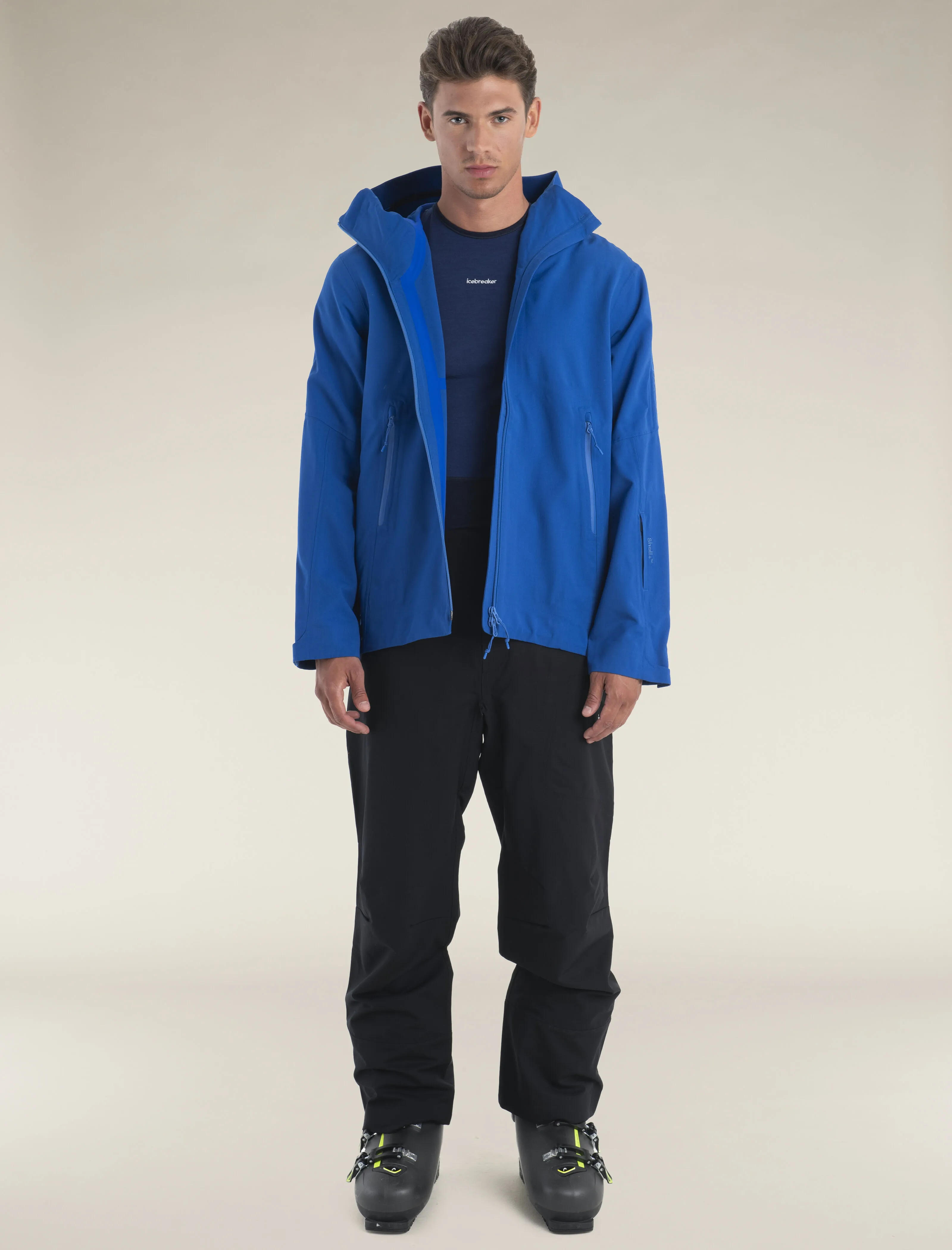 Men's Merino Shell+™ Peak Hooded Jacket