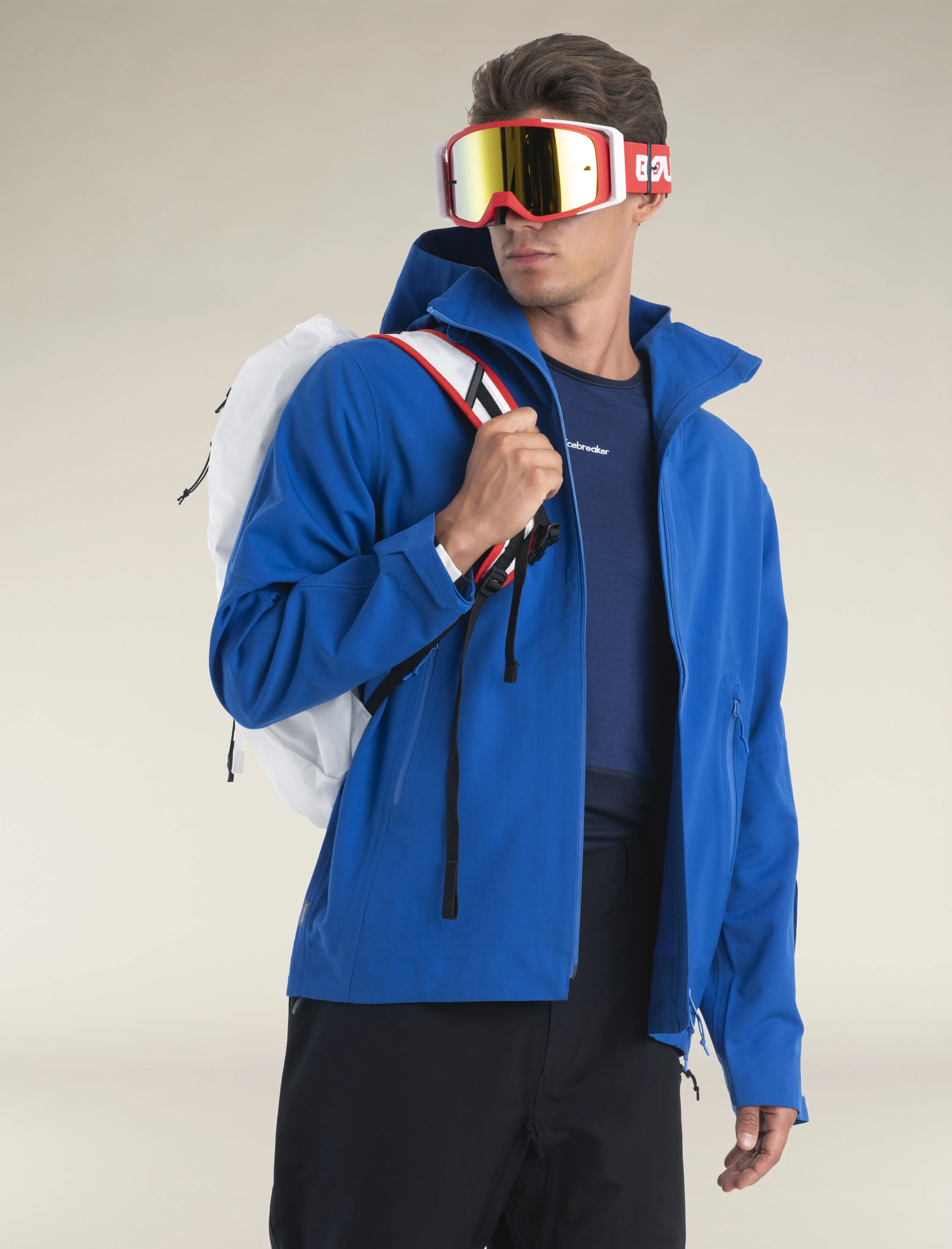 Men's Merino Shell+™ Peak Hooded Jacket