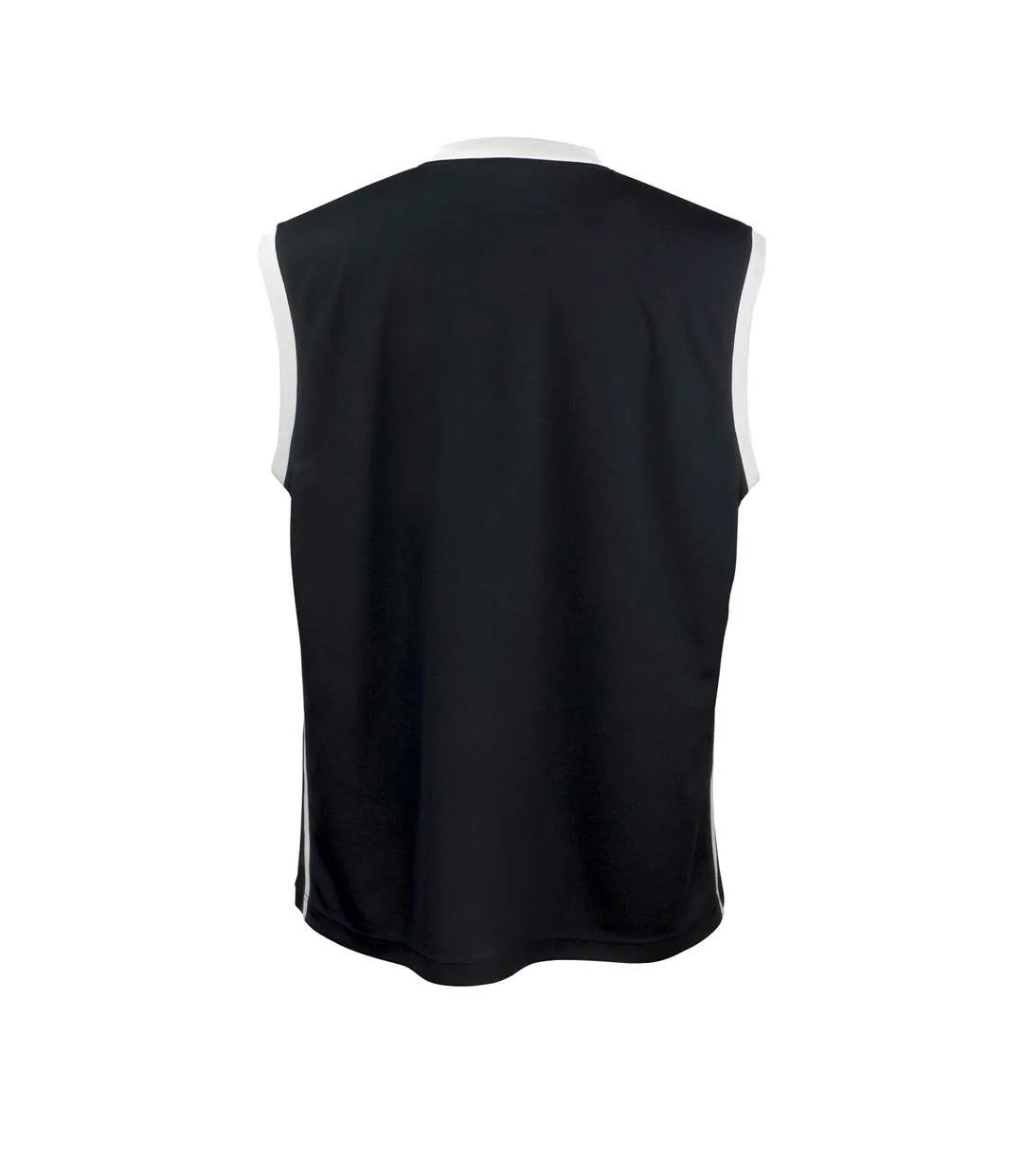 Mens basketball top black/white Spiro