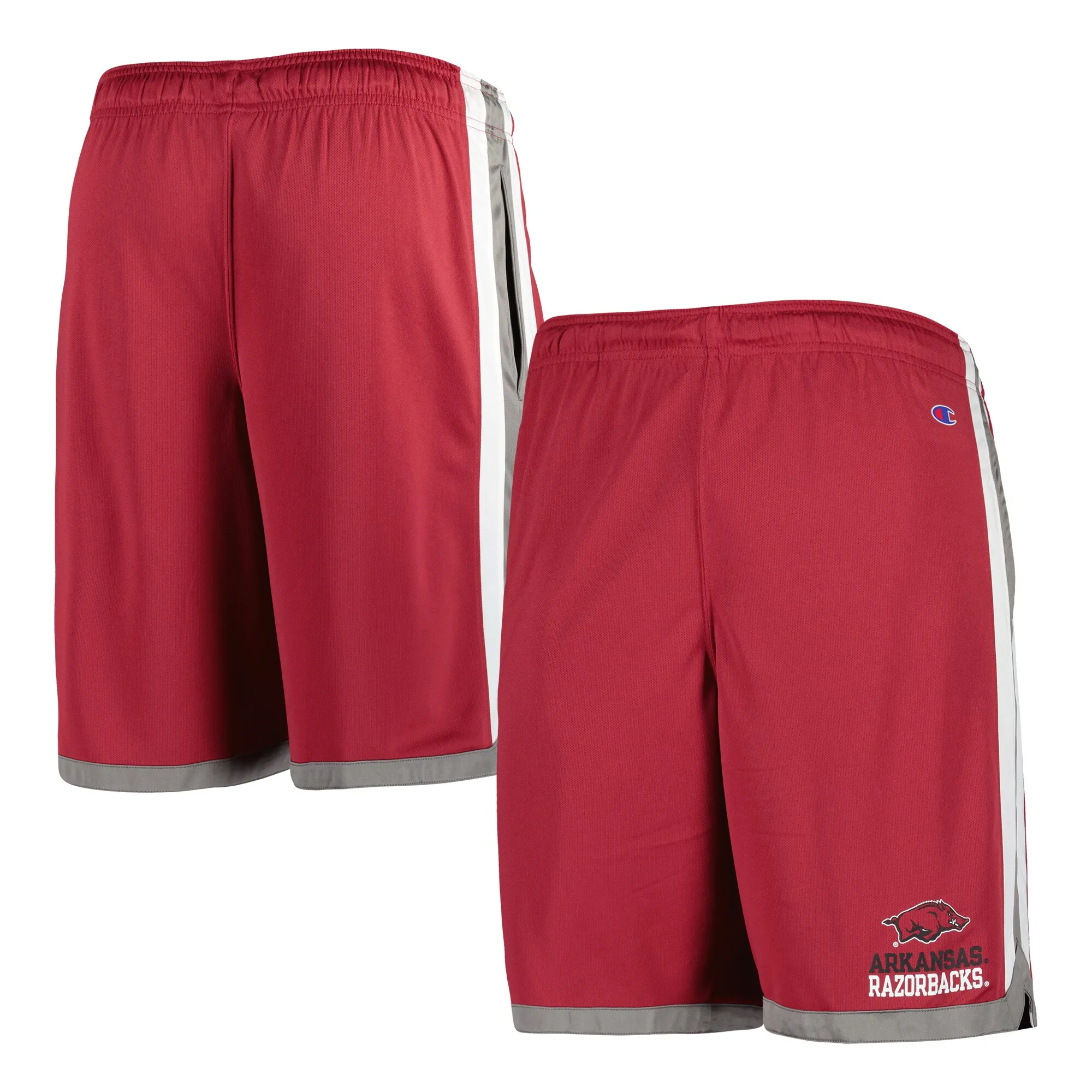 Men's Champion Cardinal Arkansas Razorbacks Basketball Shorts