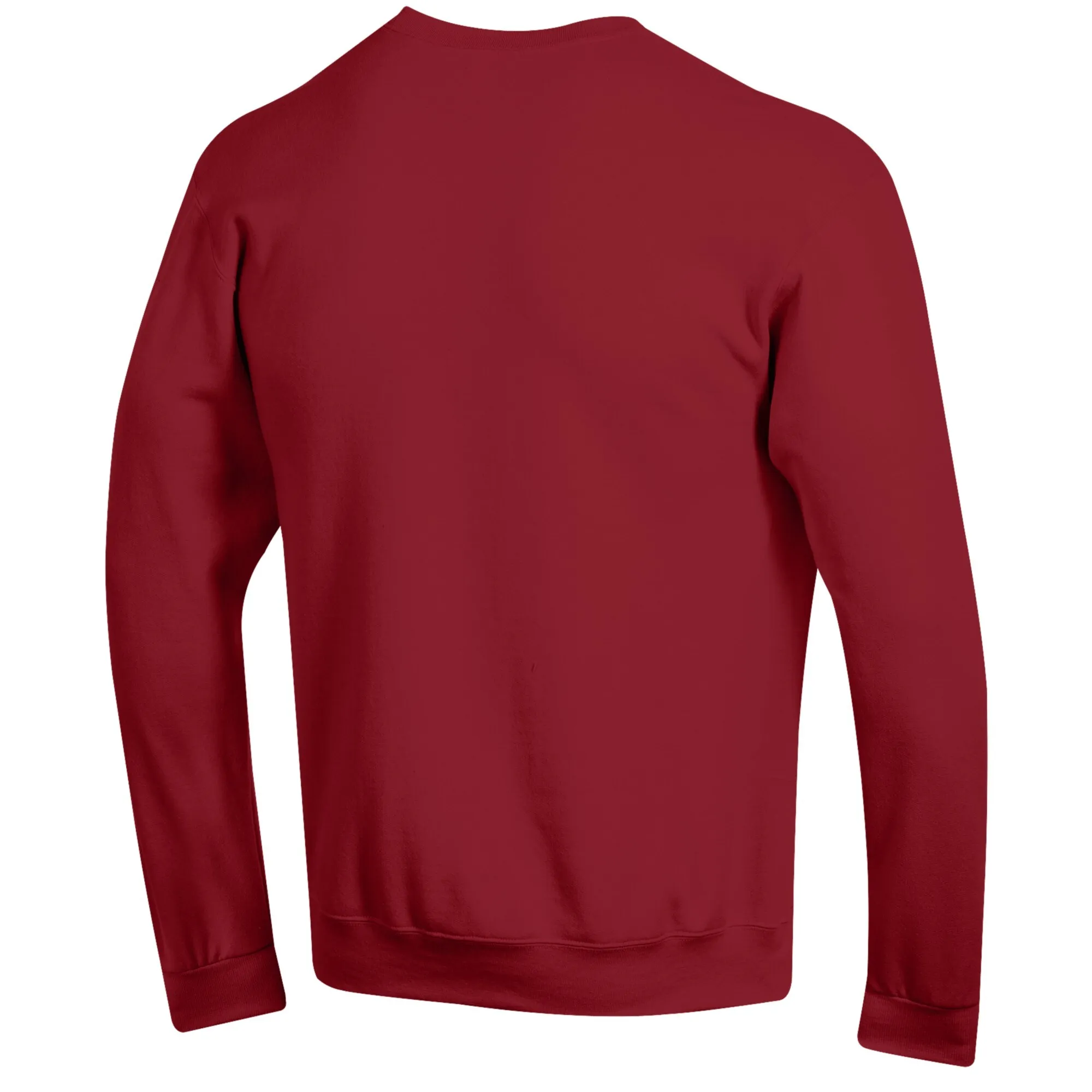 Men's Champion Cardinal Arkansas Razorbacks Basketball Stack Pullover Crewneck Sweatshirt