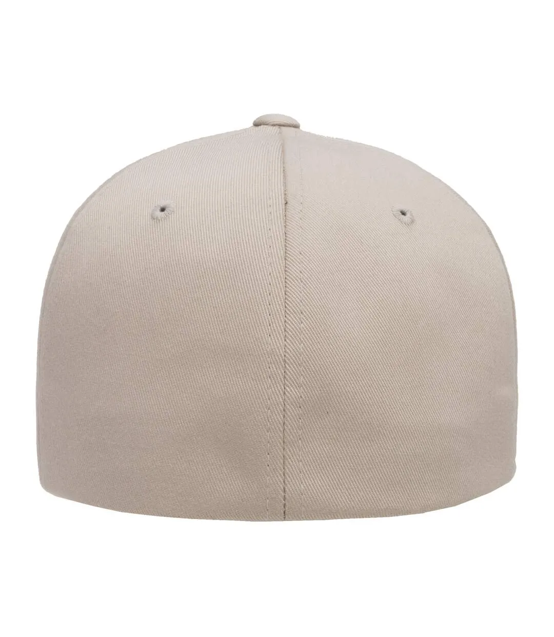 Mens flexfit fitted baseball cap stone Yupoong