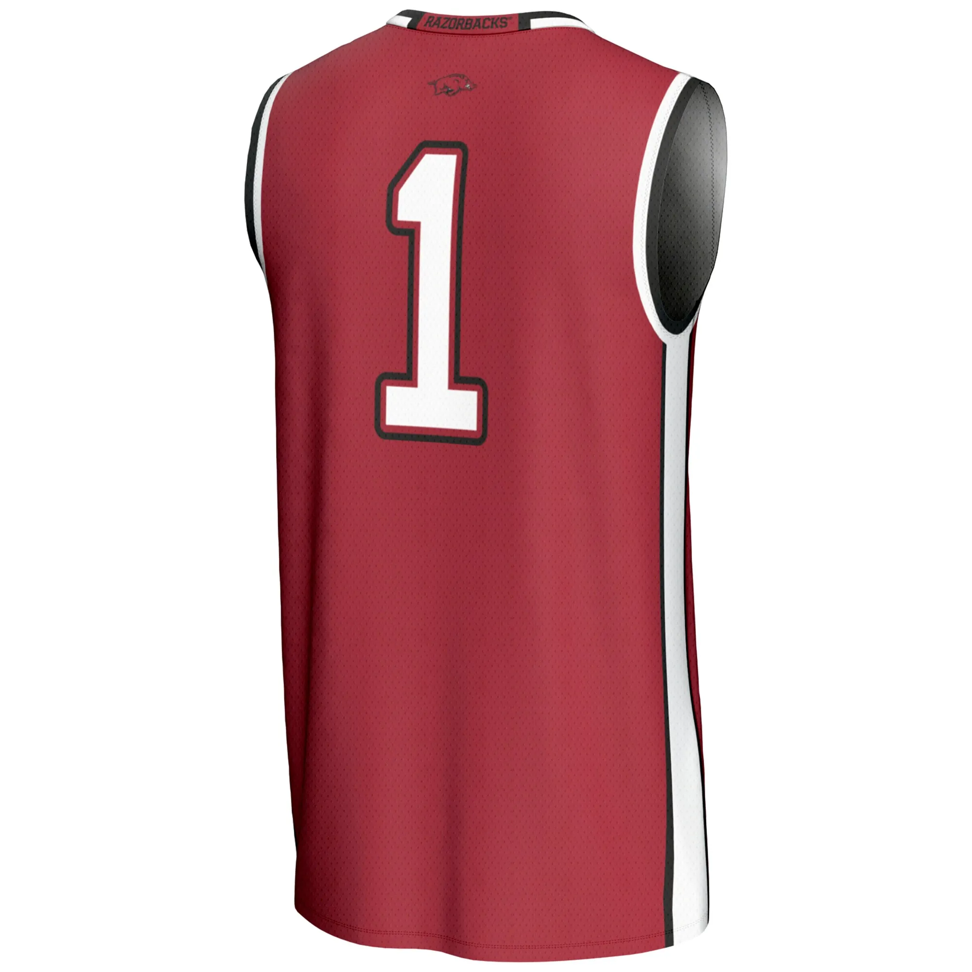 Men's GameDay Greats #1  Cardinal Arkansas Razorbacks  Lightweight Basketball Jersey