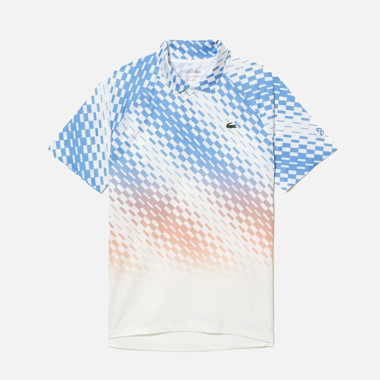 Men's Lacoste Tennis x Novak Djokovic Polo shirt Blue Fade