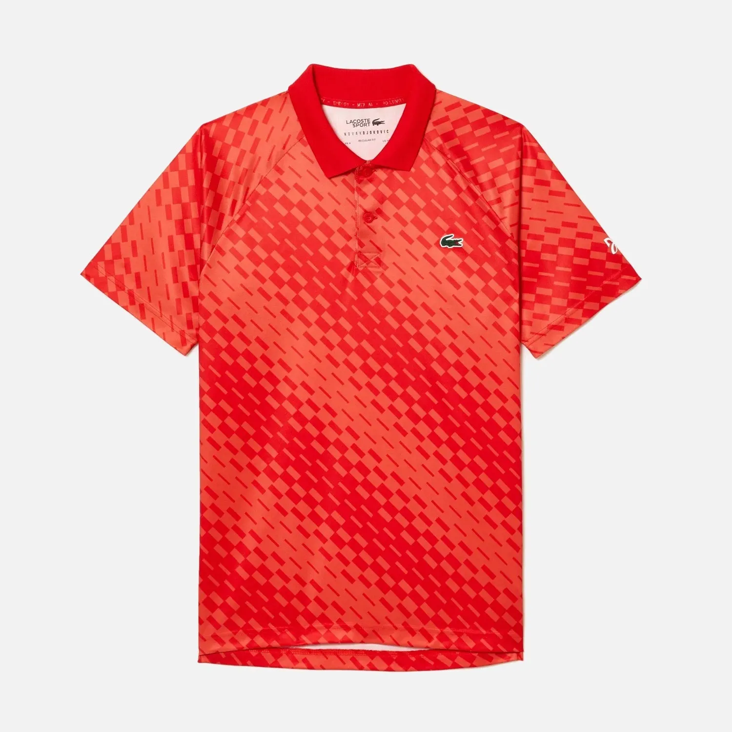 Men's Lacoste Tennis x Novak Djokovic Polo shirt Red