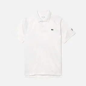 Men's Lacoste Tennis x Novak Djokovic Polo shirt White