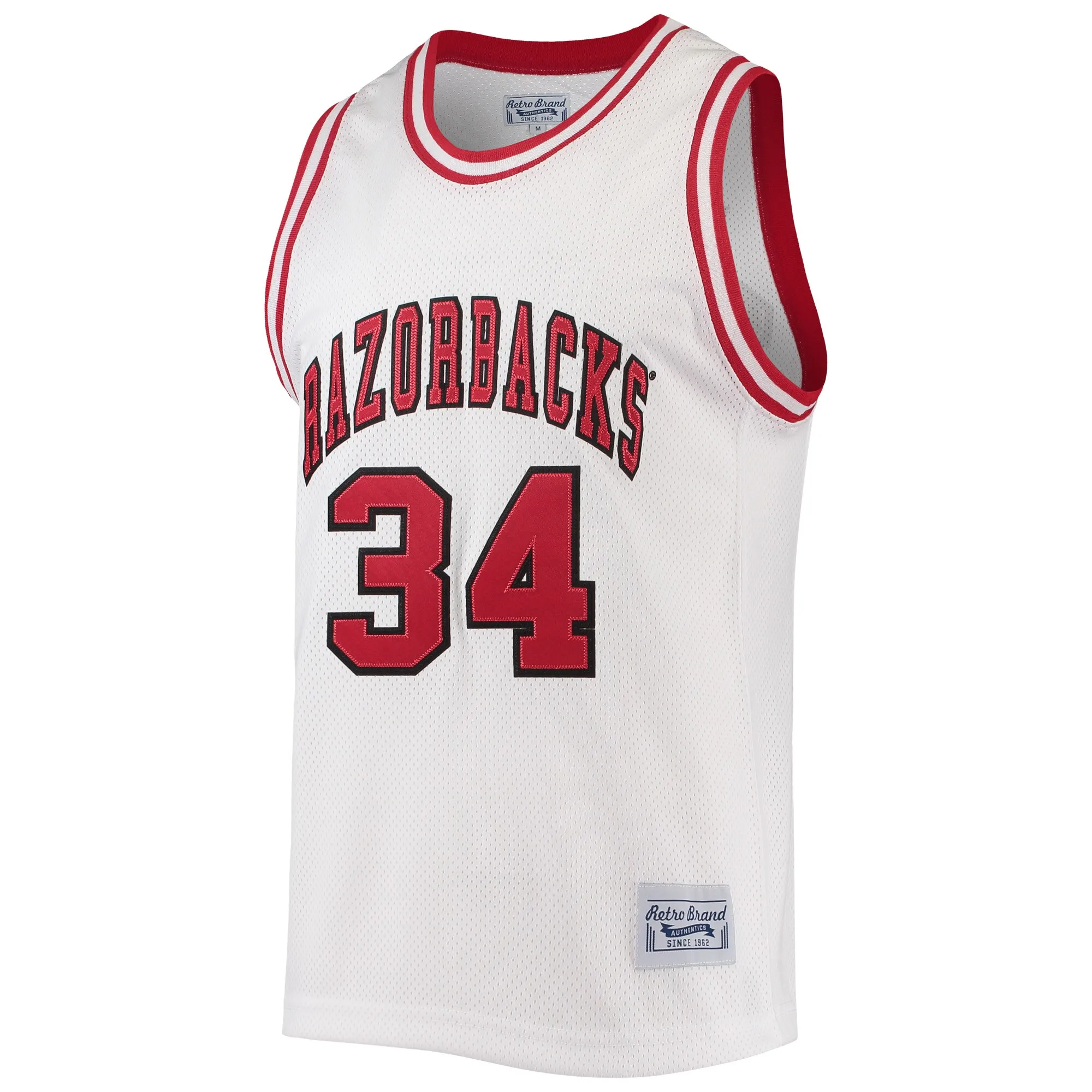 Men's Original Retro Brand Corliss Williamson White Arkansas Razorbacks Alumni Commemorative Classic Basketball Jersey