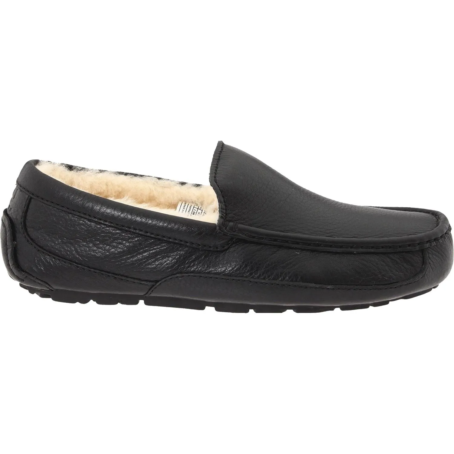 Men's UGG Ascot Black Leather