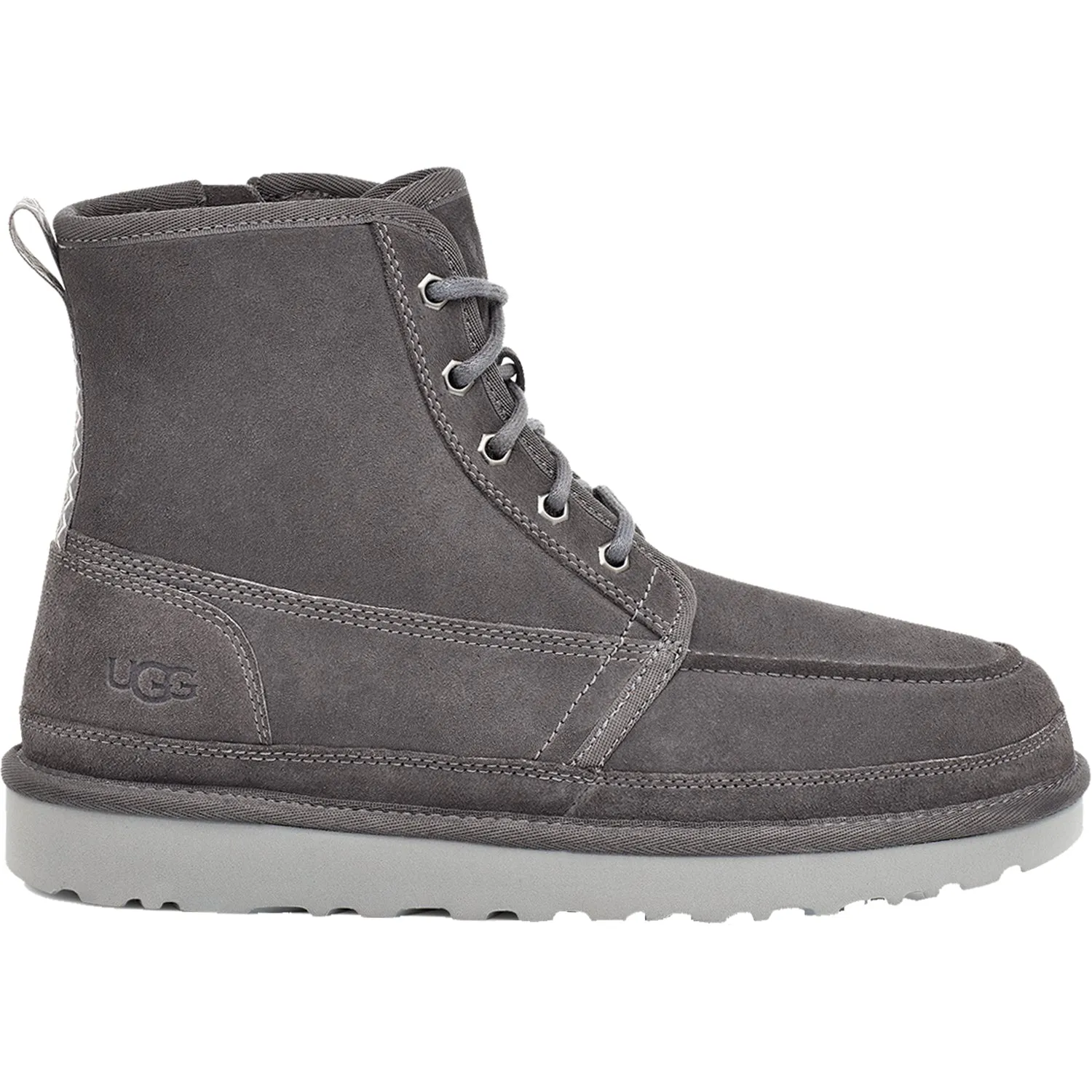 Men's UGG Neumel High Moc Charcoal Suede