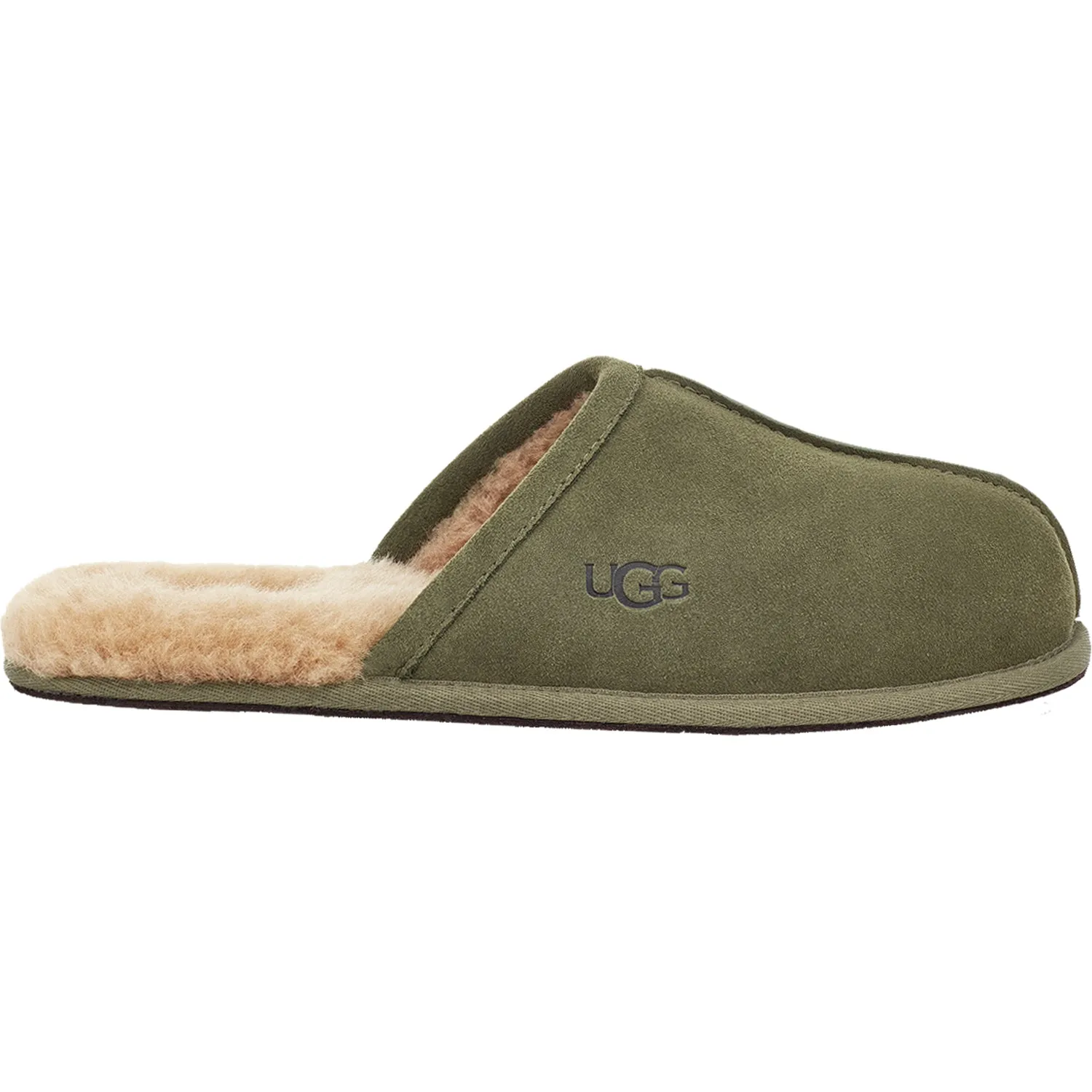 Men's UGG Scuff Burnt Olive Suede