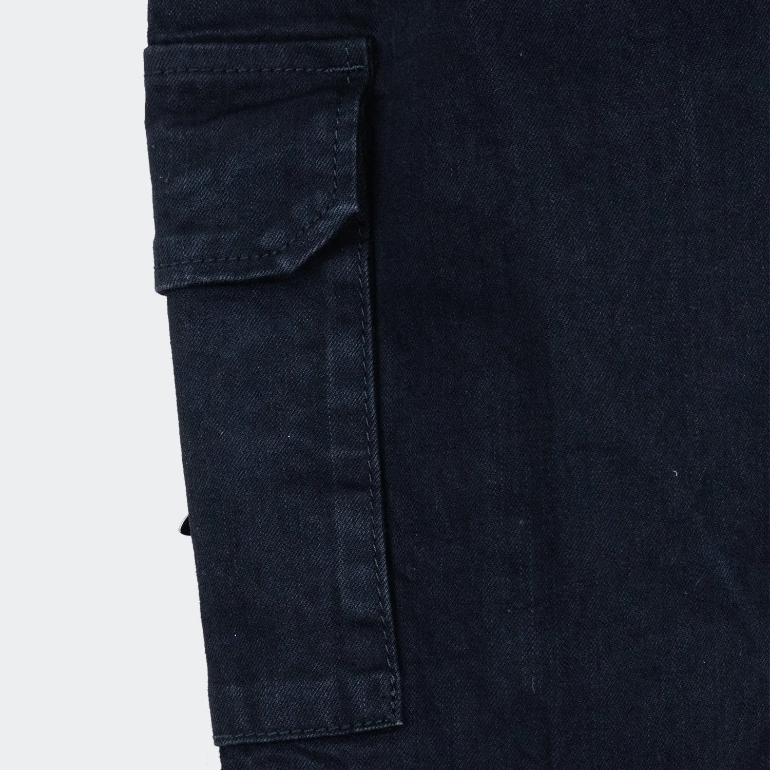 Men's Woolf Cargo Jeans Black