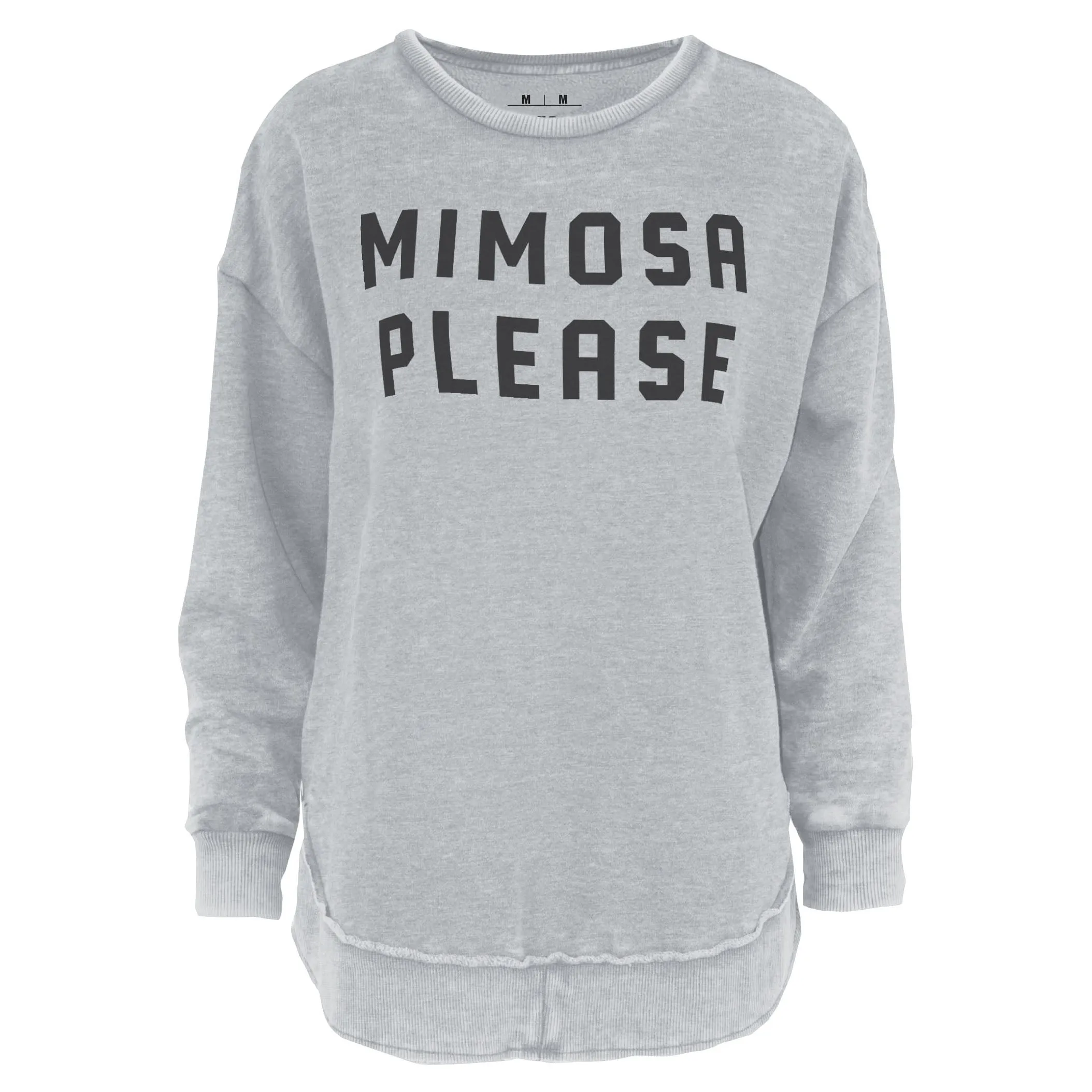 Mimosa Please Vintage Washed Poncho Fleece