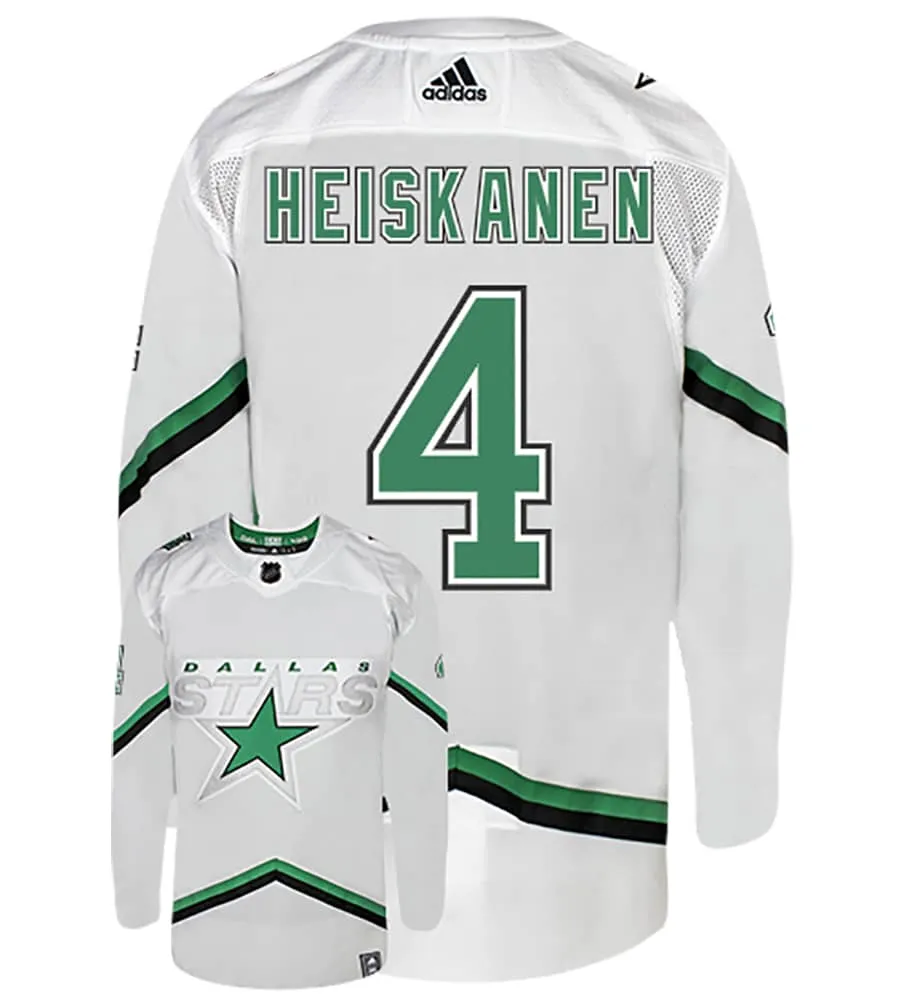 Miro Heiskanen Dallas Stars Reverse Retro Adidas Authentic NHL Hockey Jersey     