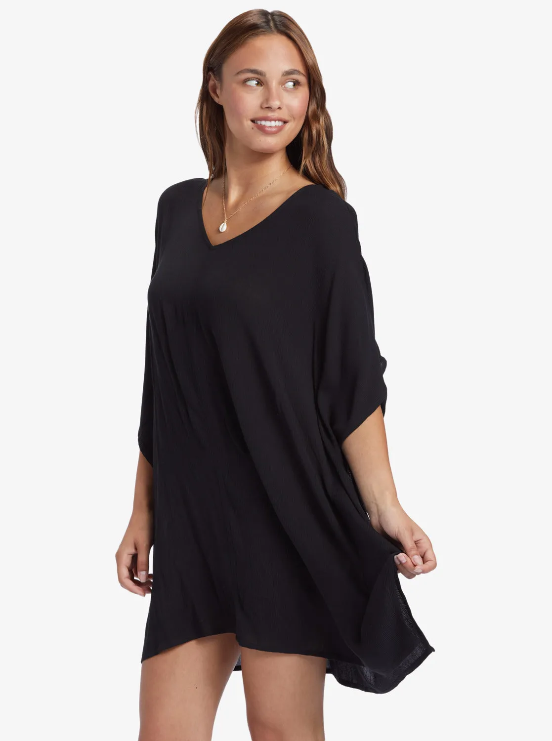 Moon Blessing Poncho - Anthracite