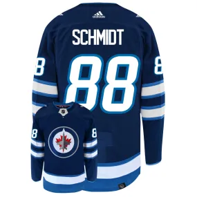 Nate Schmidt Winnipeg Jets Adidas Primegreen Authentic NHL Hockey Jersey     