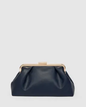 Navy Blue Noa Clutch Bag