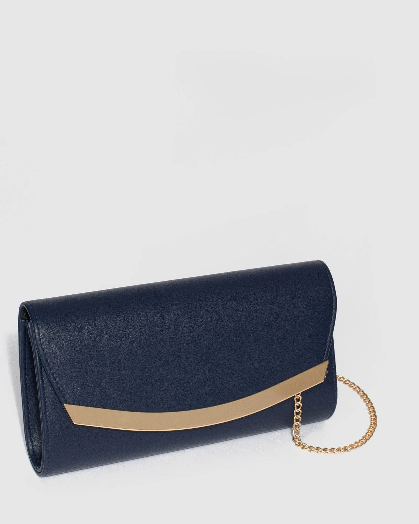 Navy Blue Sammi Clutch Bag