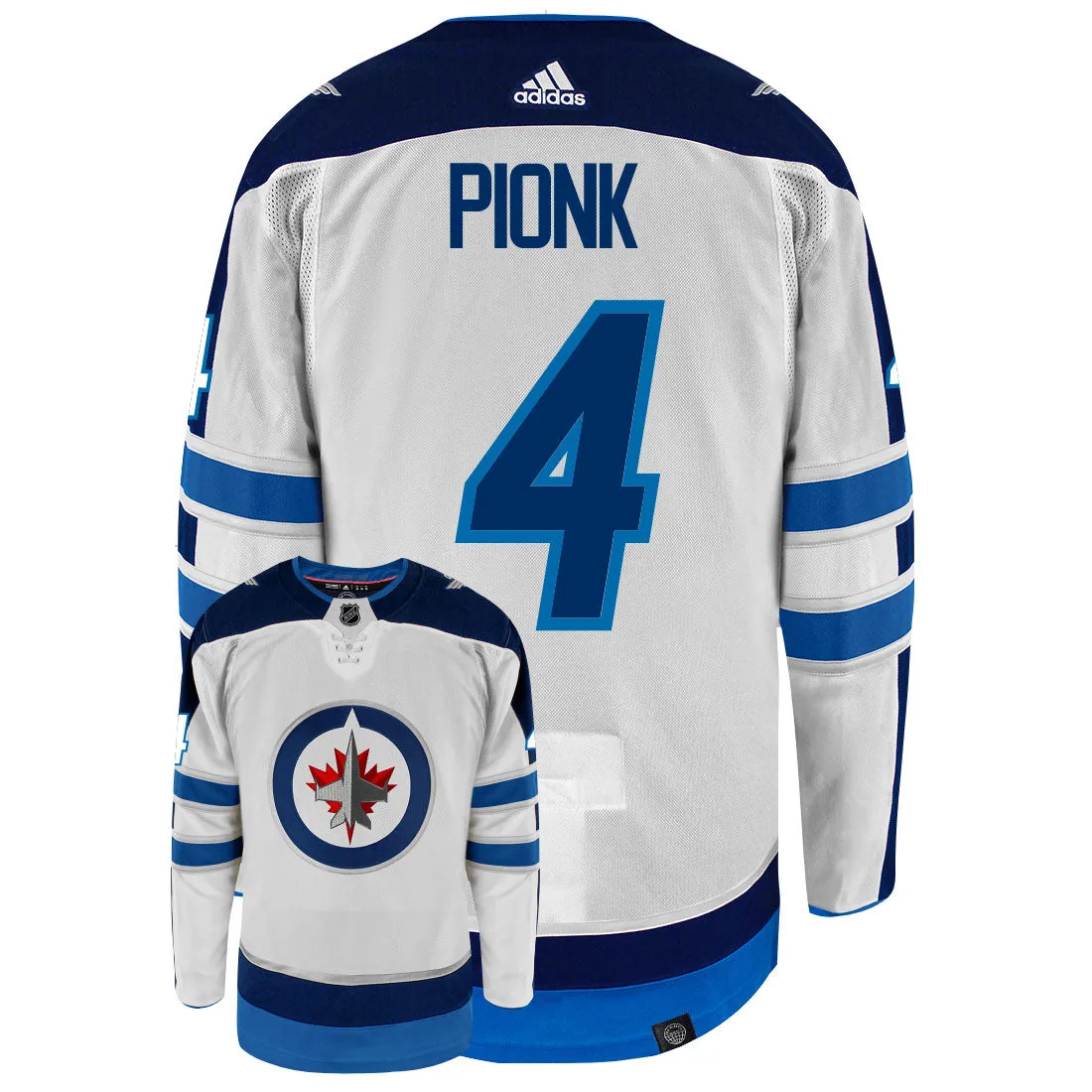 Neal Pionk Winnipeg Jets Adidas Primegreen Authentic NHL Hockey Jersey     