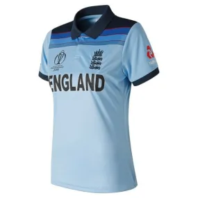 New Balance ECB England Cricket Shirt, Womens World Cup ODI One Day 2019