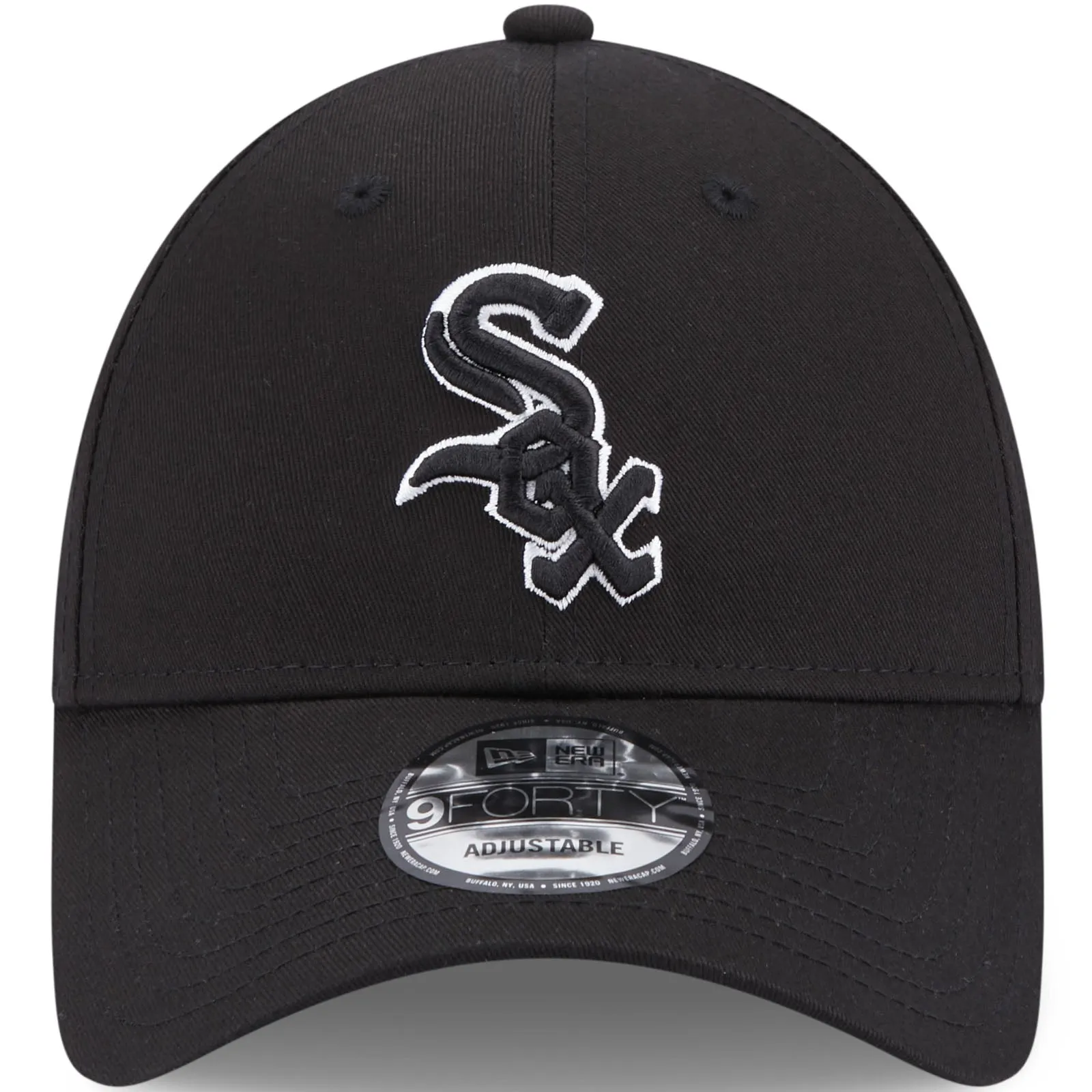 New Era Adults Chicago White Sox MLB 9FORTY Baseball Cap - Black