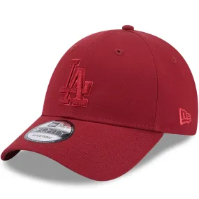 New Era Adults Los Angeles Dodgers MLB 9FORTY Baseball Cap - Cardinal