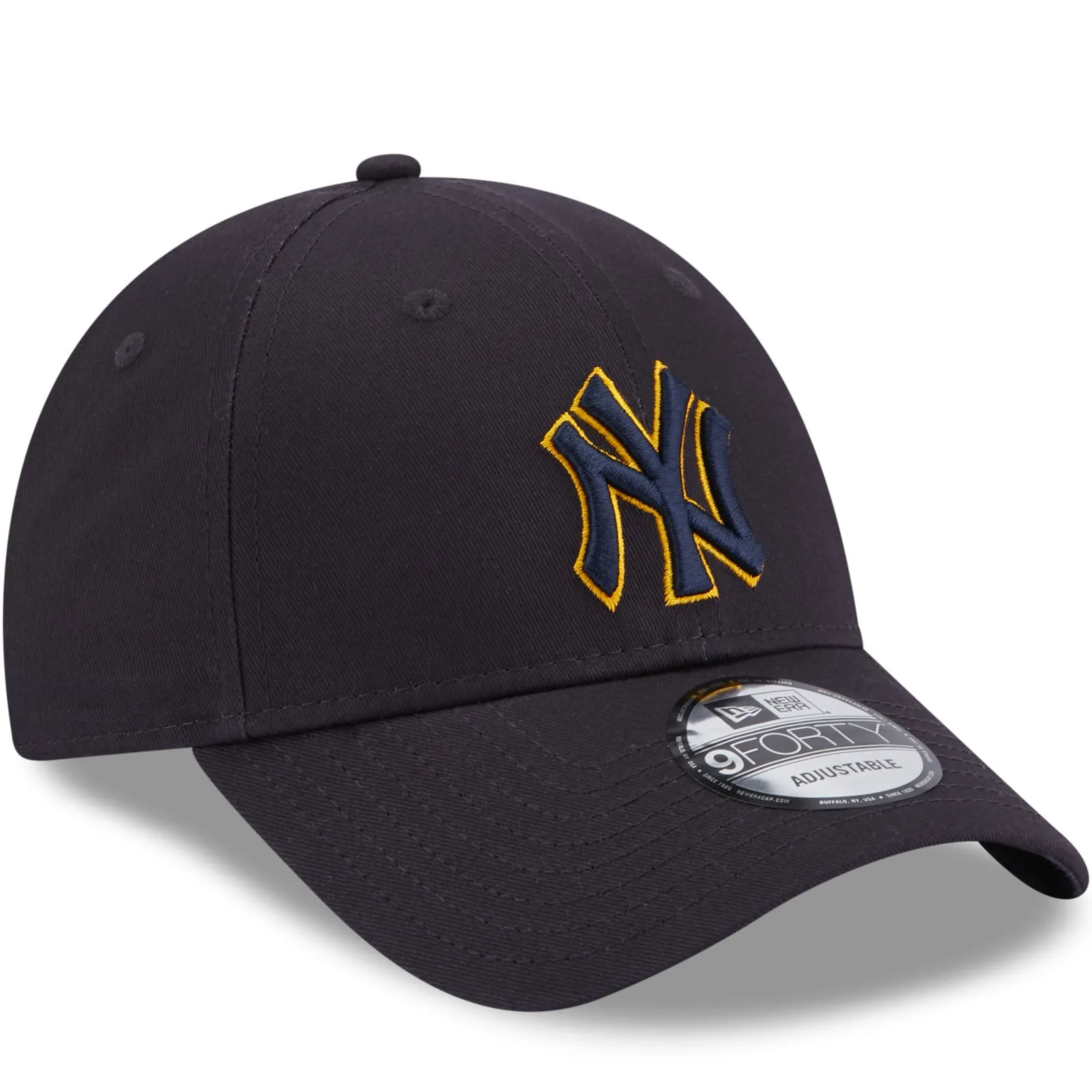 New Era Adults New York Yankees MLB 9FORTY Baseball Cap - Navy