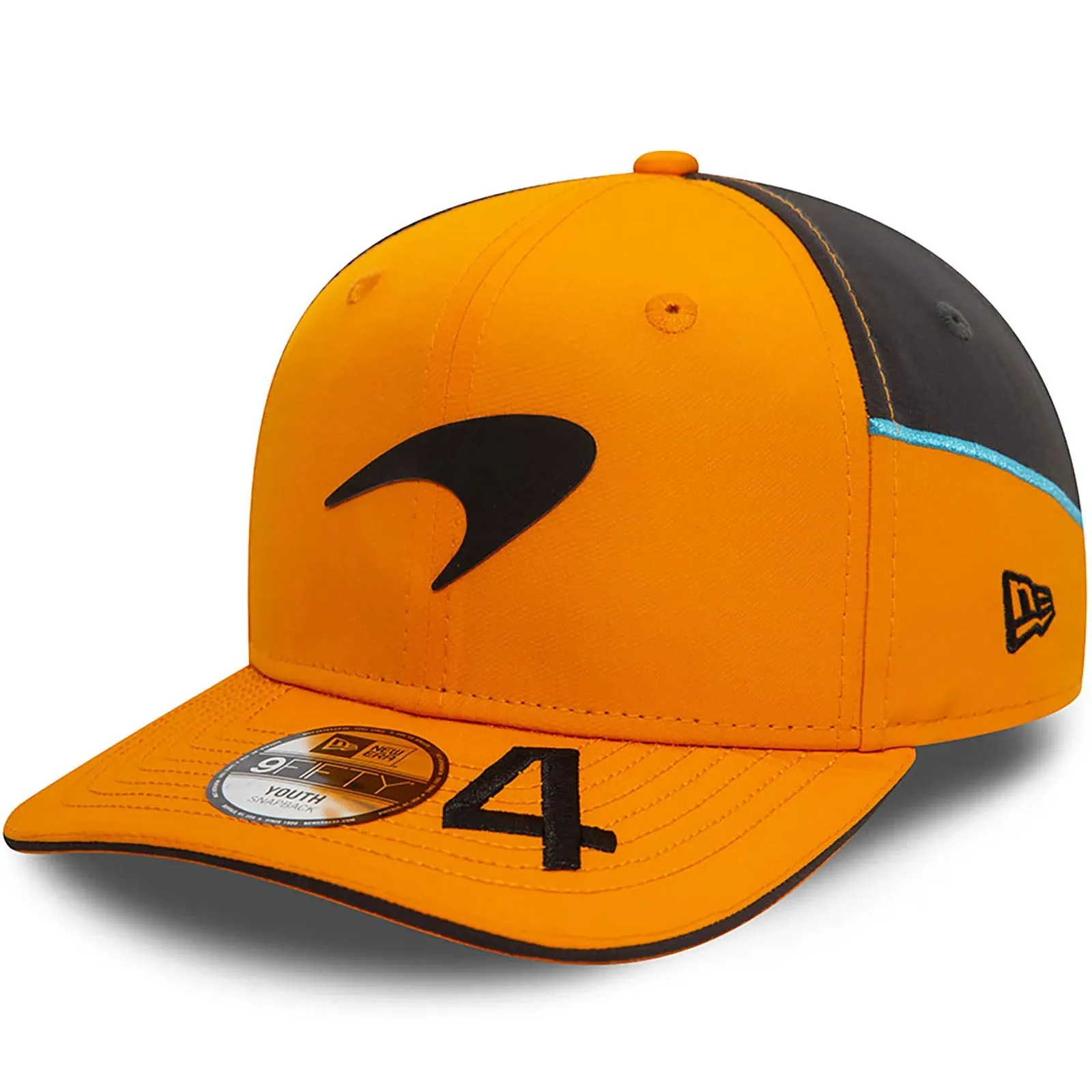 New Era Kids McLaren Racing Lando Norris 9FIFTY Baseball Cap - Orange