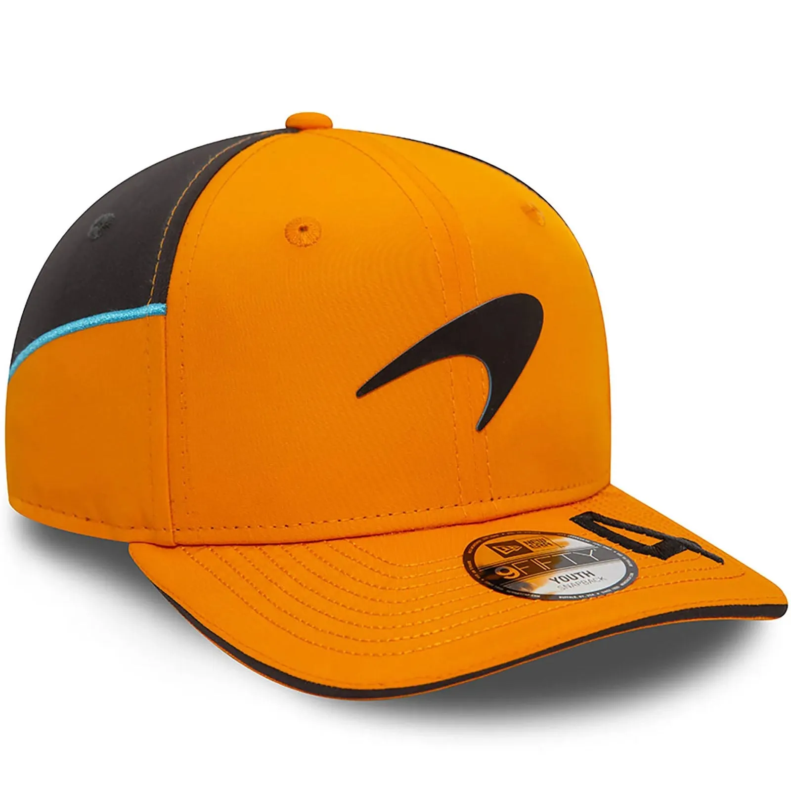 New Era Kids McLaren Racing Lando Norris 9FIFTY Baseball Cap - Orange