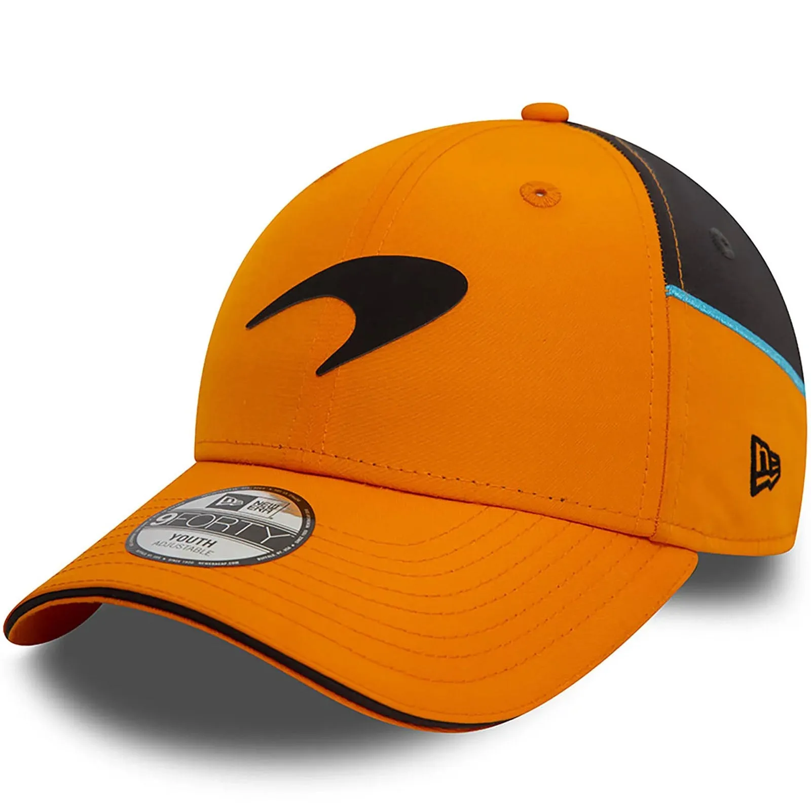 New Era Kids McLaren Racing Team Colour 9FORTY Baseball Cap - Orange