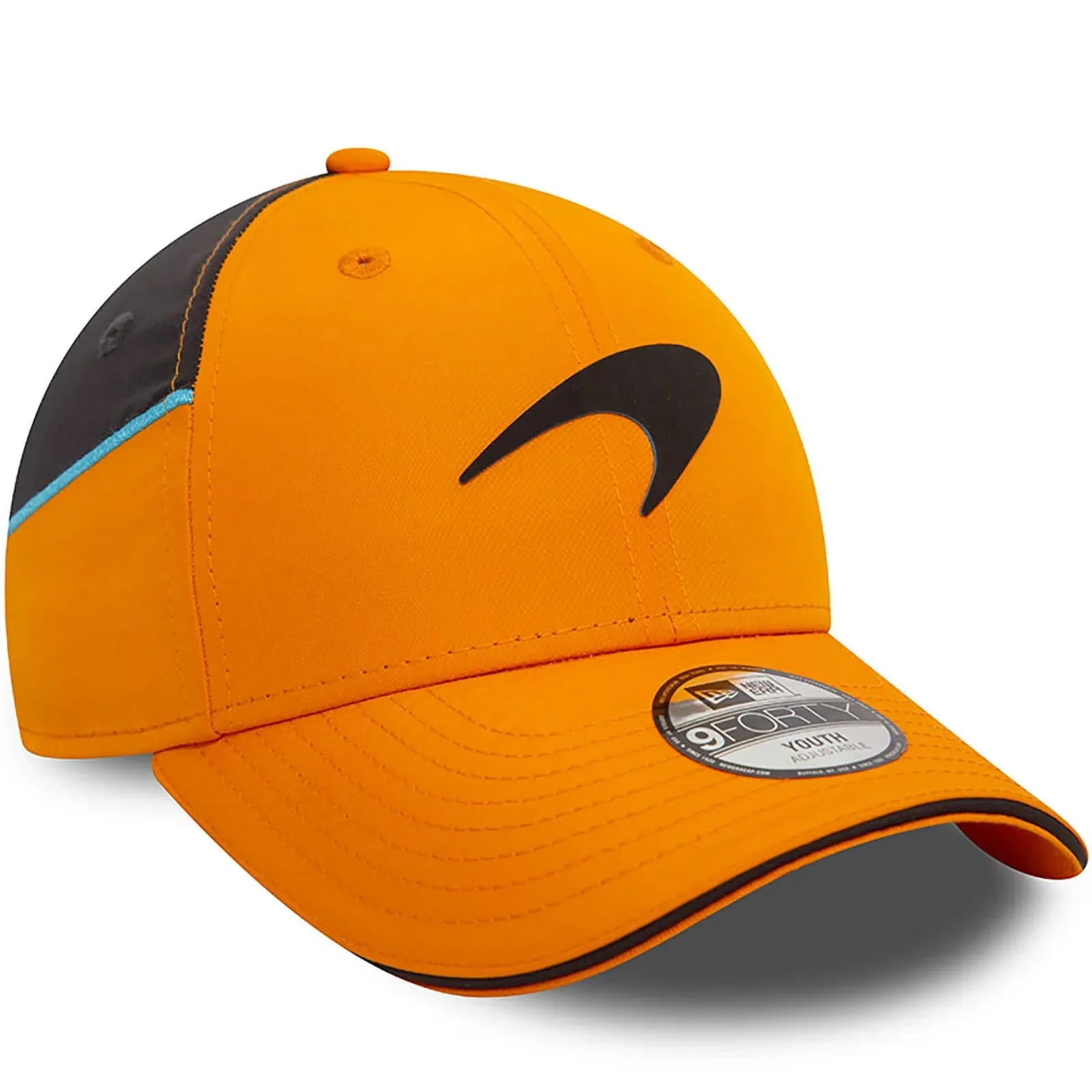 New Era Kids McLaren Racing Team Colour 9FORTY Baseball Cap - Orange