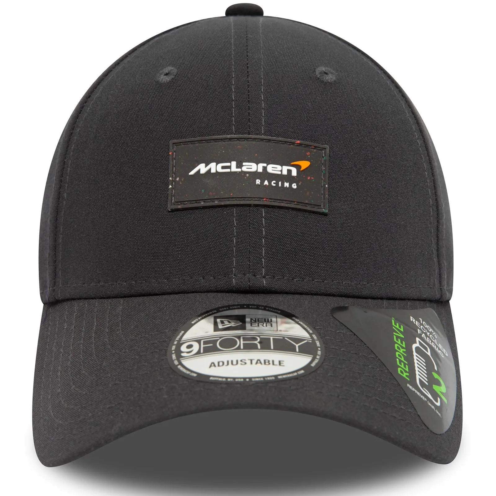 New Era McLaren Racing Repreve 9FORTY Baseball Cap - Black